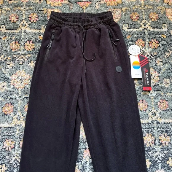 NWT Vuori Aspen Polartec Fleece Joggers #VW4114 Black Sz XS - Picture 6 of 12
